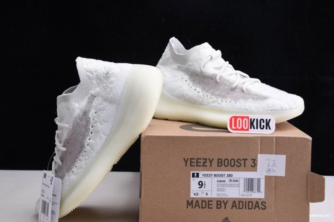 Glow Yeezy Boost Adidas GZ8668 Calcite 380 1202